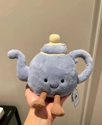 NEW JELLYCAT Amuseables Seb Teacup and Vicky Teapot London Harrods