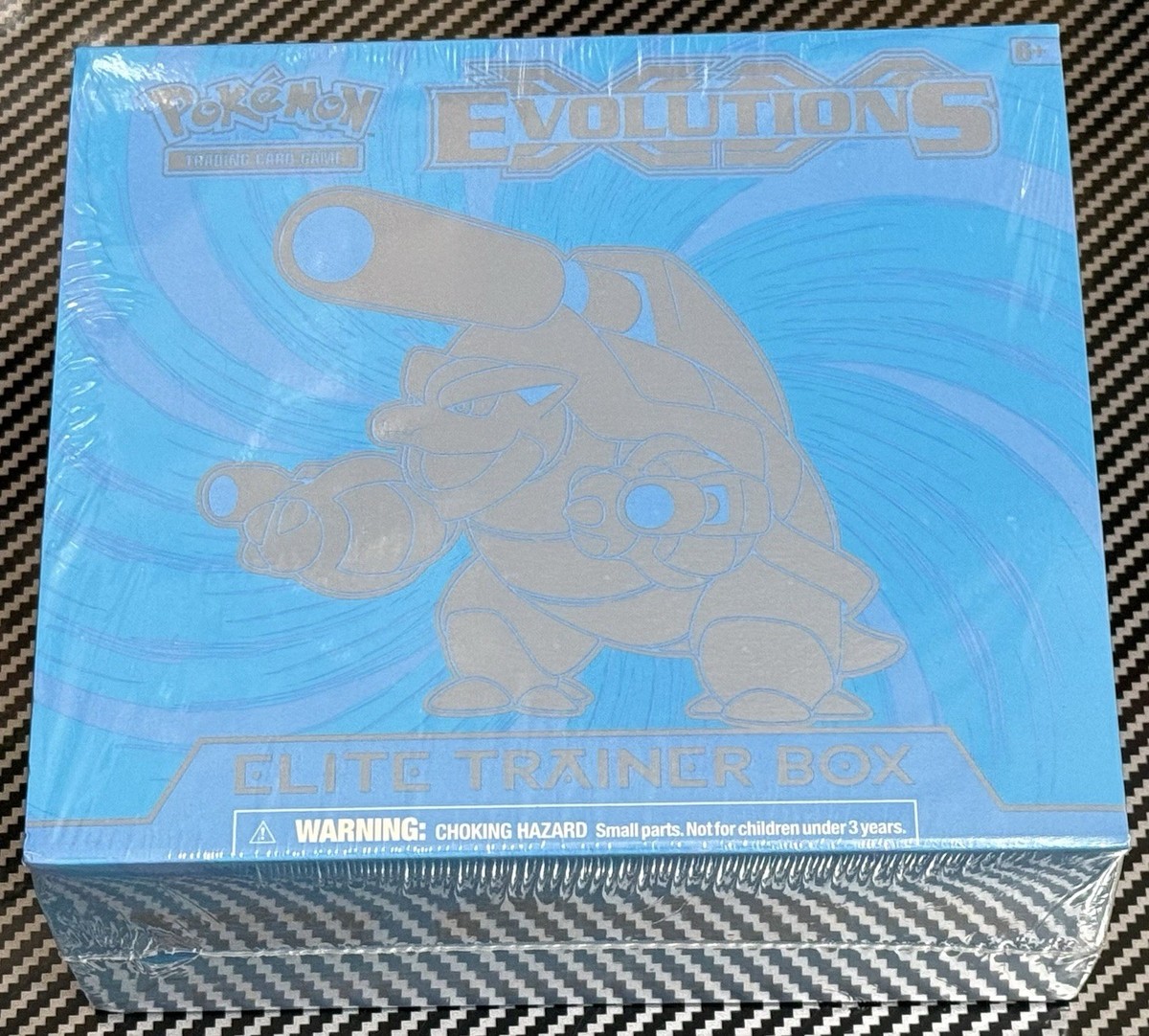 Pokemon XY Evolutions Blue Elite Trainer Box Sealed Blastoise NM