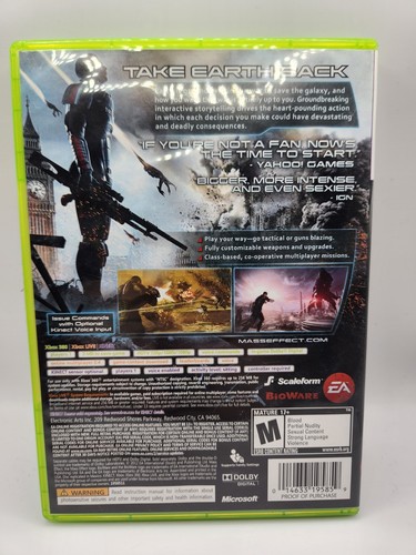 Mass Effect 3 (Microsoft Xbox 360, 2012, 2 dischi) - dischi puliti e testati puliti - Foto 2 di 6