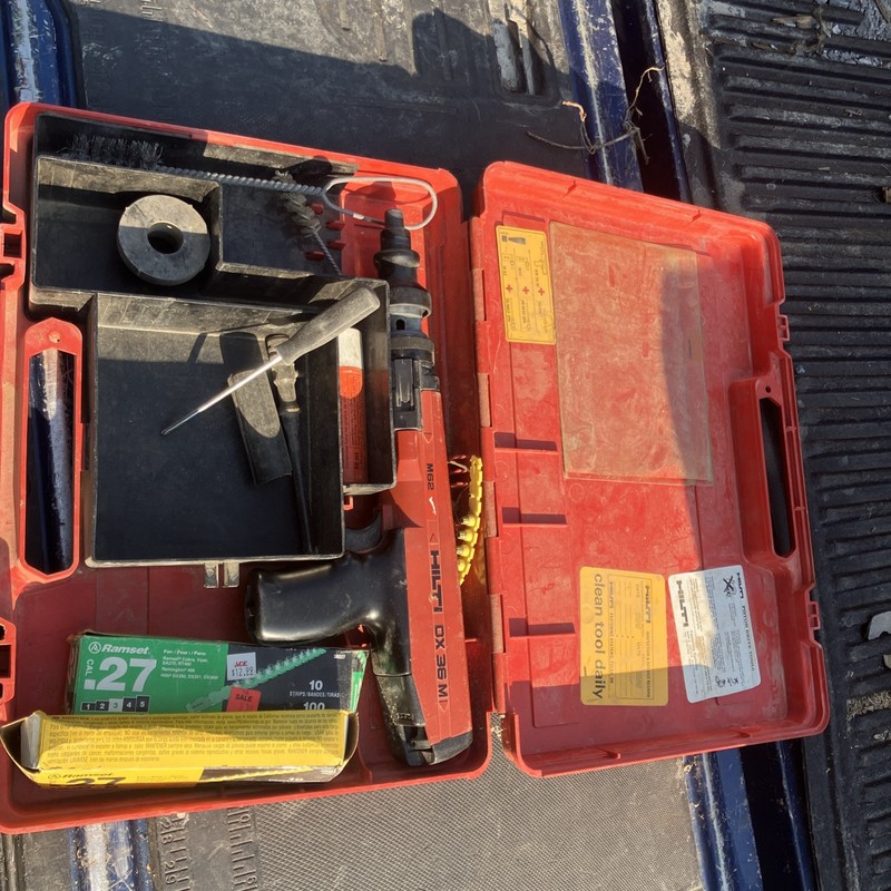 Hilti Dxm 36 Powder Actuated Concrete Gun