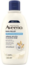 Aveeno, Skin Relief, Soothing Shampoo, Relieves Very Dry & Sensitive Scalp, 300m