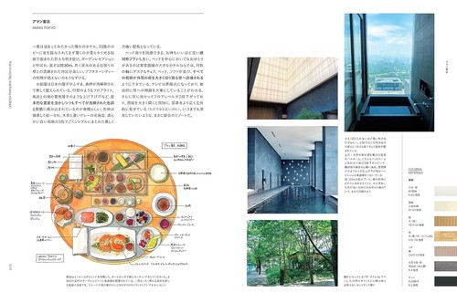 Tokyo Hotel Sketch Measured Watercolor Art Book by Kei Endo Japan Architecture - Picture 4 of 6