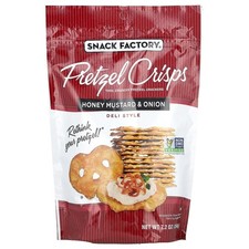 Patatas fritas Pretzel, miel mostaza y cebolla, estilo delicatessen, 7,2 oz (204 g)