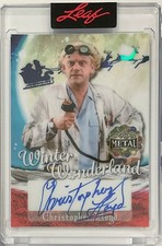 2025 Leaf Happy Holidays Christopher Lloyd Auto Autograph Wonderland #d 1/1