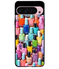 Nail Polish Colorful Beauty Cosmetic Aesthetic Slim Protective Phone Cover