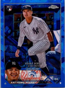 2023 Topps Chrome Update Sapphire Edition #USCS163 Anthony Volpe
