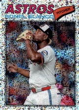 Ronel Blanco 2026 Topps Heritage Chrome Silver Sparkle Refractors