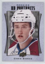 2016-17 Upper Deck UD Portraits Rookie Gold Foil 20/99 Chris Bigras #P-108 6eg