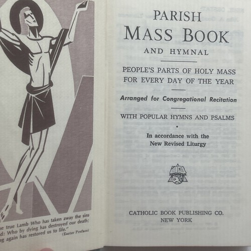Parish Mass Book and Hymnal *1967 *St Joseph Edition by Catholic Book Publishing - Imagen 9 de 21