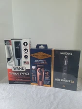 Men Grooming Products..Lot Of 3 WAHL, GILLETTE, MANSCAPED 