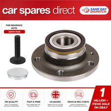 VW PASSAT B7 2010-2015 REAR WHEEL HUB & BEARING KIT WITH ABS RING