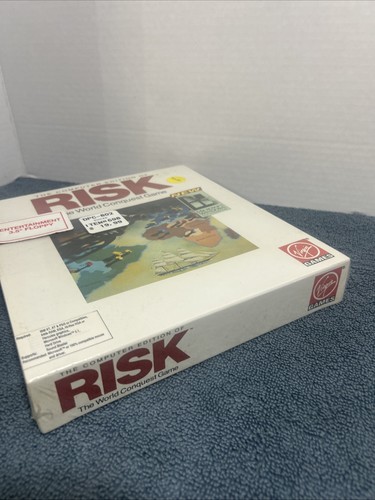 Virgin Games, The Computer Edition of Risk, The World Conquest Game-Floppy! - Picture 2 of 7