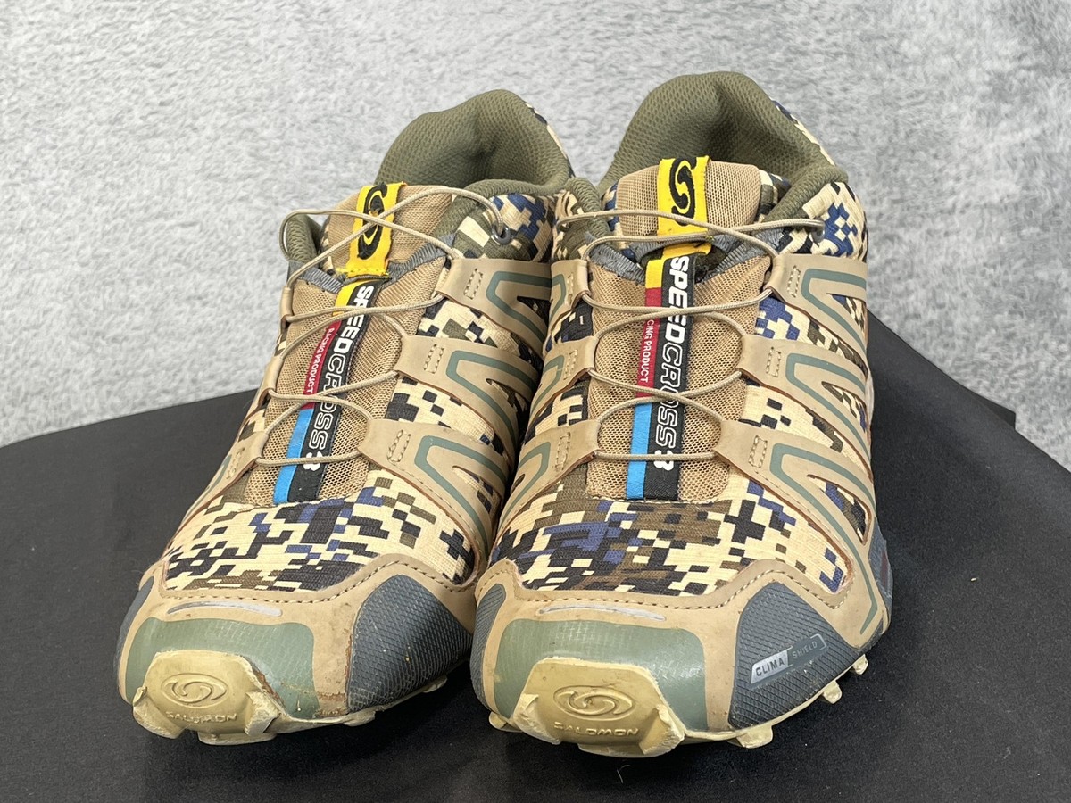 Salomon Speedcross Shoes Mens Size Camo Trail Running M&S