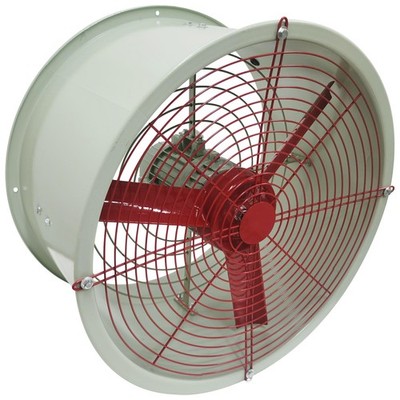 19'' Explosion-Proof Axial Flow Fan 110V Cylinder Pipe Fan Exhaust Fan 5700m³/H