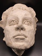 Vintage  Heavy Plaster Head/ Face. 