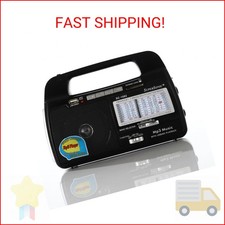 Supersonic SC-1082 9 Band AM/FM/SW 1-7 Portable Radio, High Sensitivity Receiver