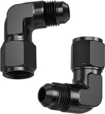 2 Pcs 90 Degree 6AN Female to 6AN Male Swi Size: 90 /6AN-6ANNumber of Items: 2