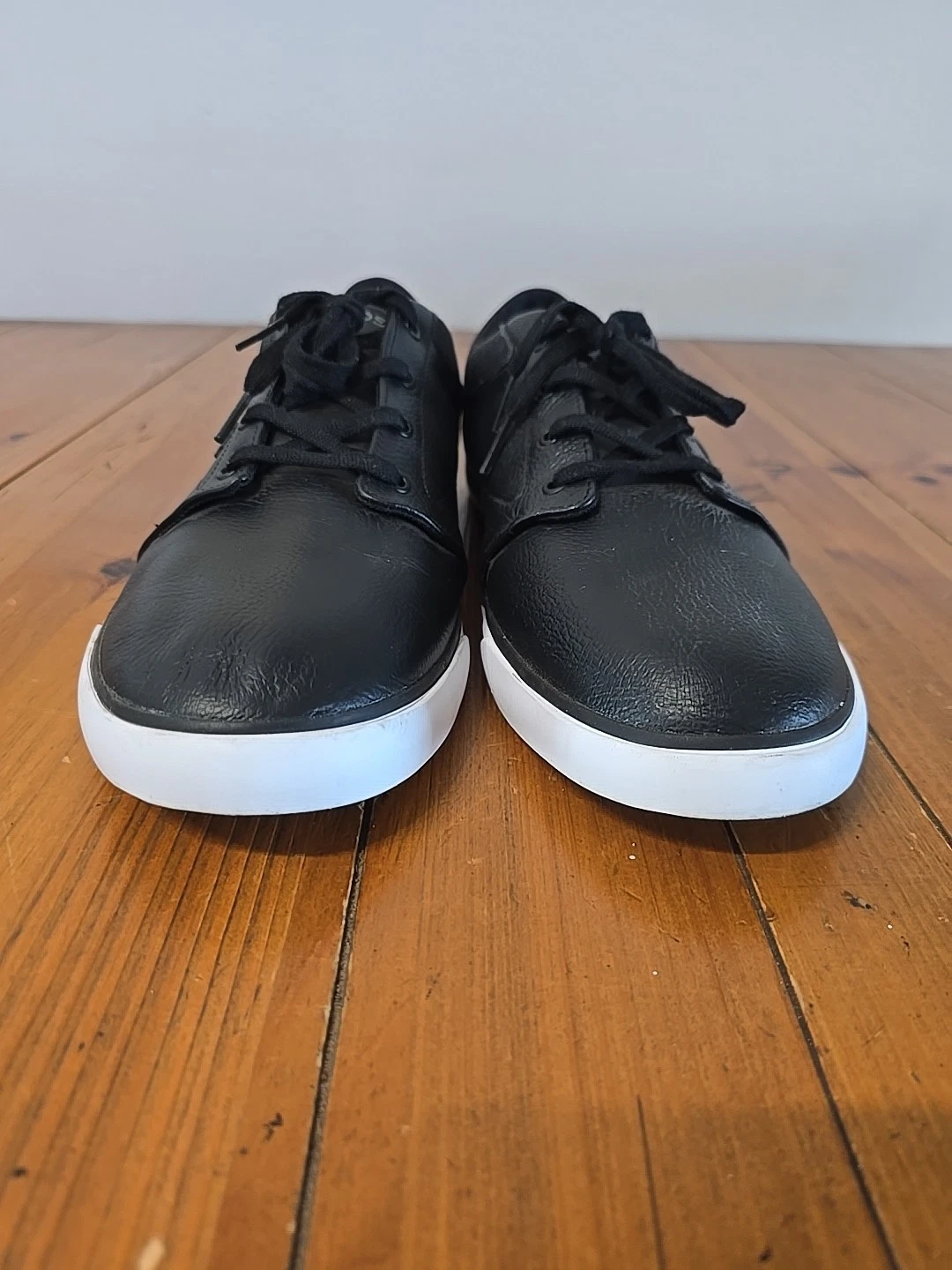 LACOSTE SPORT Lacoste Men's Minzah Sneaker Size 13 Casual Shoe Black Leather Low Top