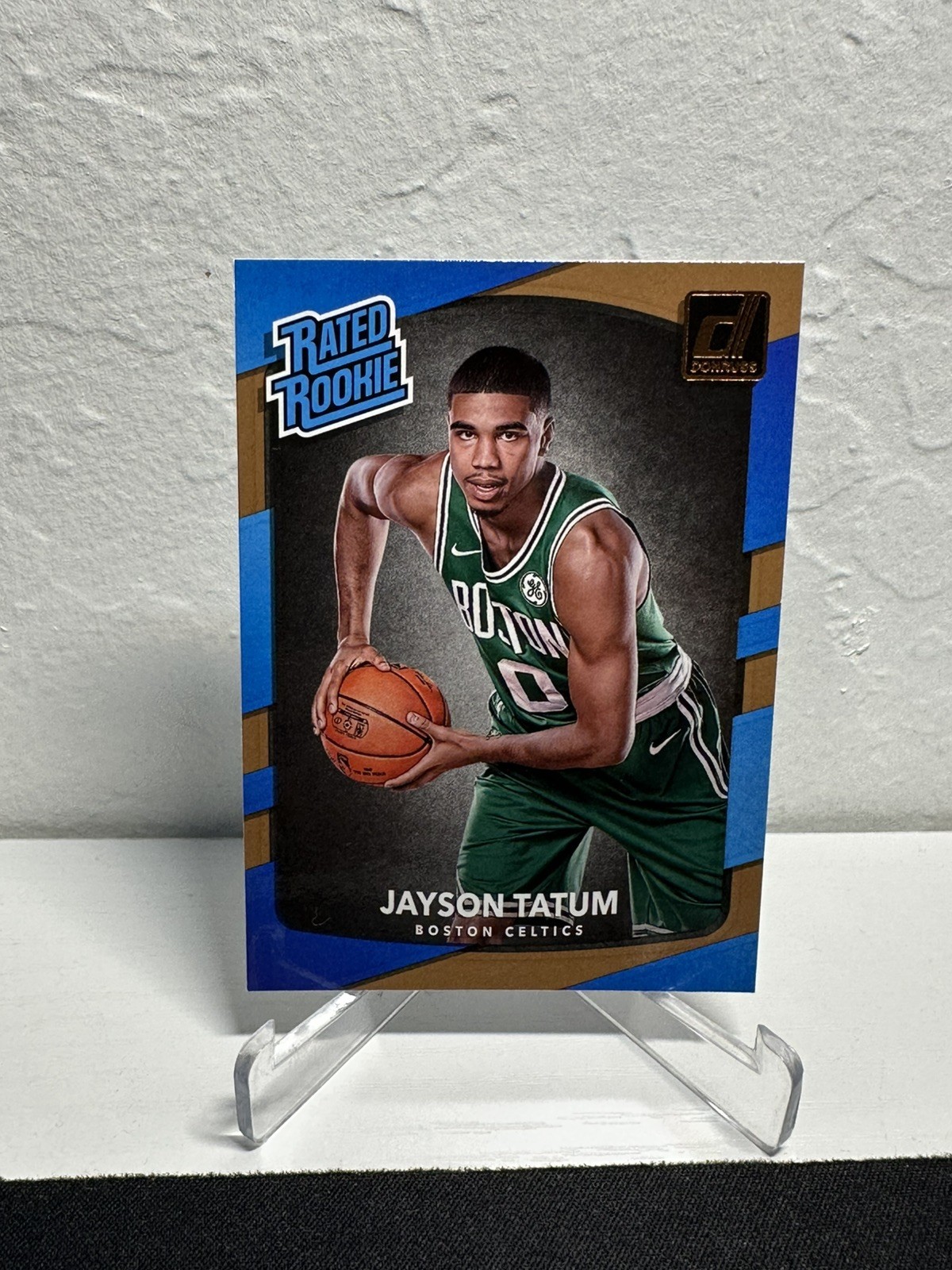 Jayson Tatum - 2017-18 Panini Donruss Rated Rookies - #198 (RC) Boston Celtics