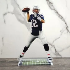 Tom Brady Standee - Patriots Legend Man Cave Fans Memorabilia & Collectible