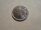 2009 Papua New Guinea Coin 5 Toea TURTLE coin Uncirculated Beauty