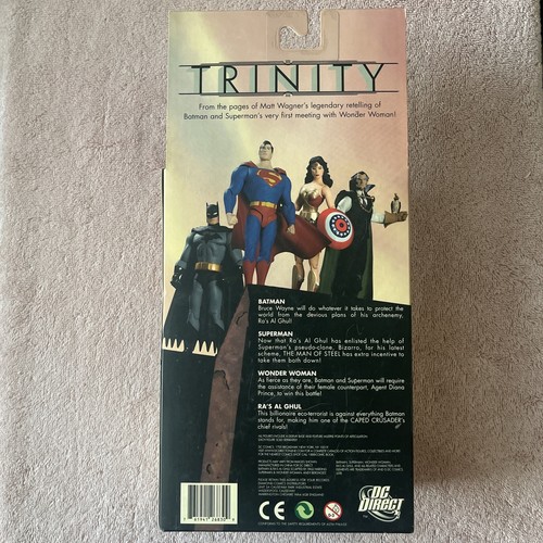 Figura de Acción DC Direct Trinity Wonder Woman Serie 1 Nueva en Paquete - Imagen 4 de 4