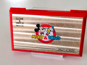 【READ】Nintendo DM-53 Game and Watch Mickey and Donald Console Japan Used