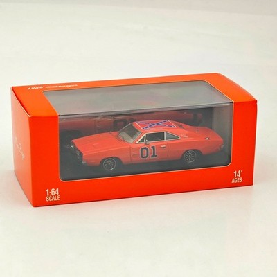 Mini Forge 1:64 1969 Charger RT style General Lee Red Diecast Metal Car Limited