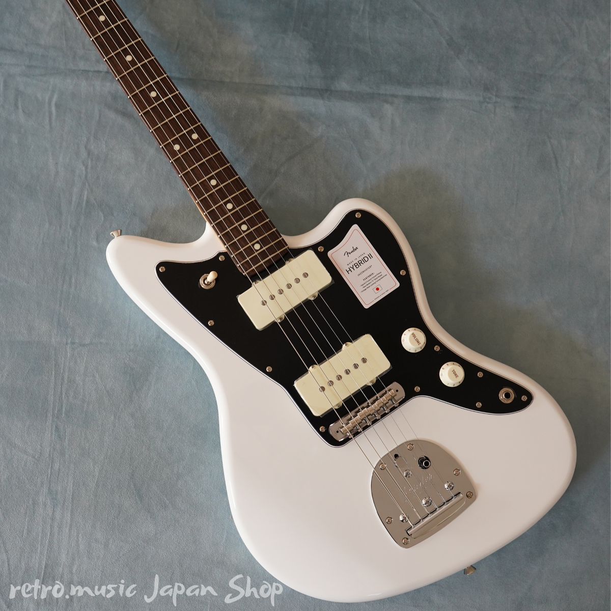 ギター Fender Japan Hybrid II Jazzmaster Fender Made in Japan Hybrid II Jazzmaster Rosewood Arctic White