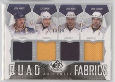 2009-10 SP Game Used Edition 3/10 Jason Arnott David Legwand JP Dumont HOF 0o5t