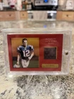 2005 Topps Turkey Red - Relics Tom Brady #TRR-TB Turkey Red /299 (MEM)