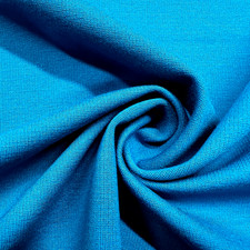 Ponte De Roma Stretch Knit Peacock Color 61" W Fabric Lot of 5 Yards for 15