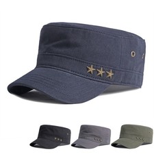Army Cadet Military Hat Men Women Golf Driving Summer Flat Cap Baseball Cap