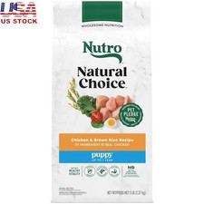 Puppy Dry Dog Food Chicken Brown Rice Recipe Natural Choice Healthy Growth 5lbs 5.73 per pound