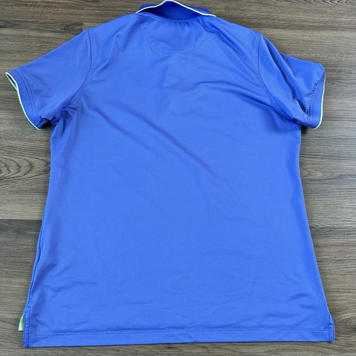 Magnolia Lane Masters Golf Poloshirt Damen Large Performance Blau Kurzarm - Bild 8 von 8