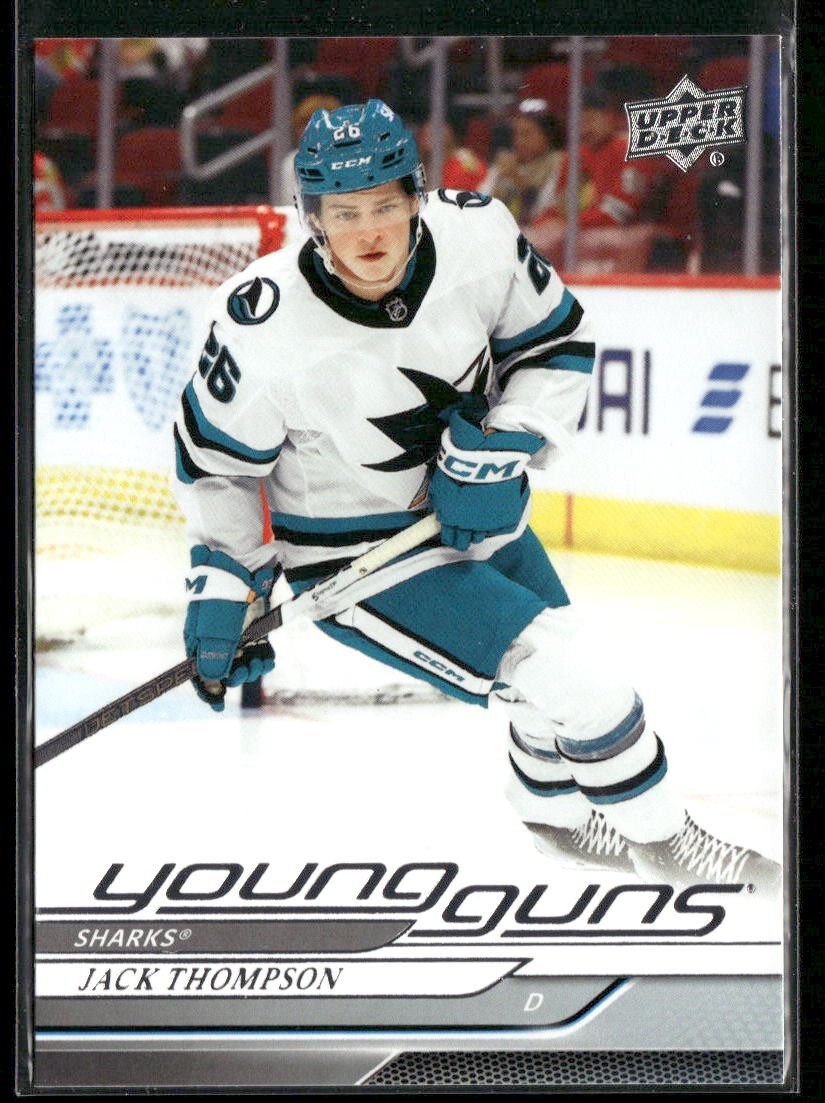 2024-25 Upper Deck Series 2 - Young Guns Jack Thompson #468 (RC)