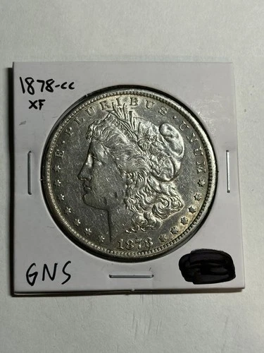 1878-CC Morgan Silver Dollar AU Key Date CC