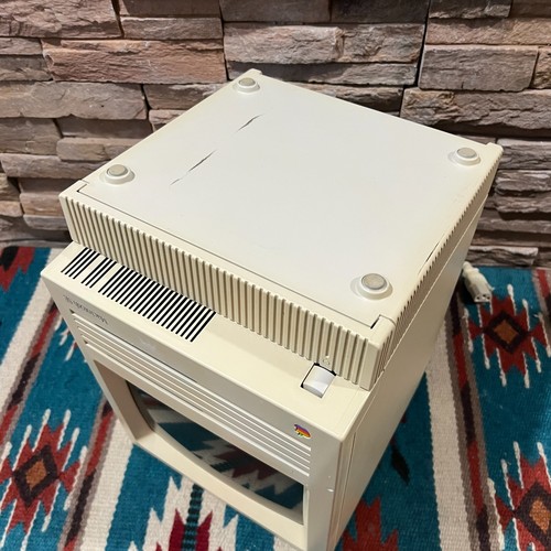 Vintage Apple Macintosh SE 1MB Compact Mac 2x Floppy! Keyboard Mouse Boot Disk - Afbeelding 9 van 15
