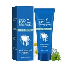 10% Hydroxyapatite Toothpaste for Sensitive Teeth｜Nano-Hydroxyapatite Toothpa...