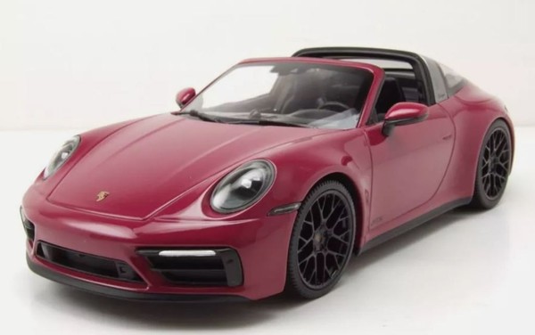Minichamps, Porsche 911 Targa 4 Gts 2021 Rot, 1/18, MNC155061066-image