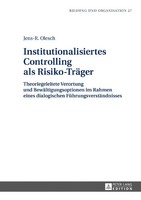 Jens-R. Olesch | Institutionalisiertes Controlling Als Risiko-TräGer | Buch