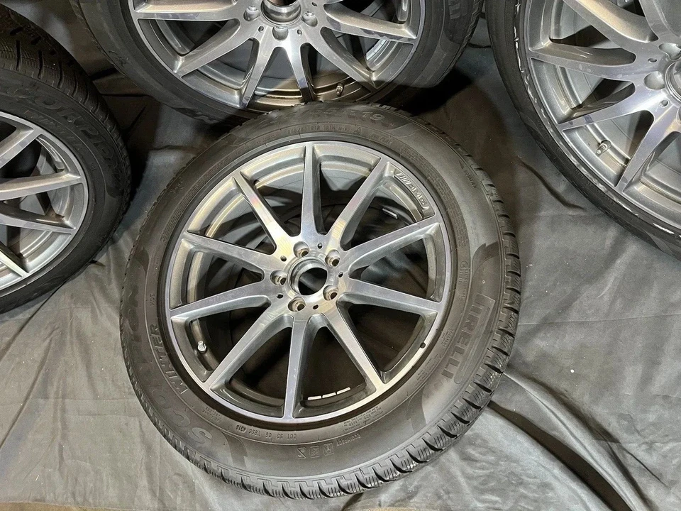 Original AMG Mercedes GLC63 63s X253 C253 19 Zoll Winterräder Felgen A2534013400 - Bild 3 von 4