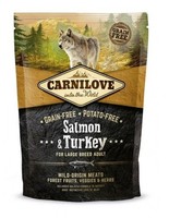 Carnilove Salmon&Turkey Adult Large Breed Lachs Truthahn -Hundefutter 4 Kg