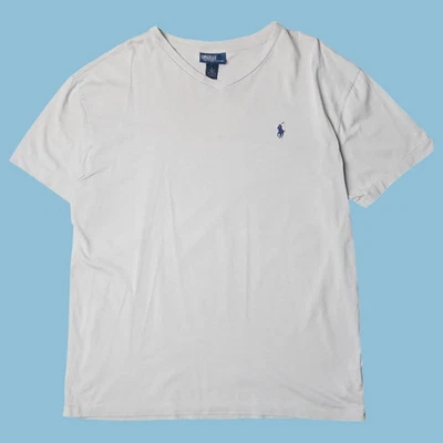 Vintage Ralph Lauren V-Neck T-Shirt - M - Bild 1 von 2