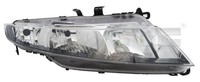 TYC 20-0967-05-2 Hauptscheinwerfer Rechts FüR Honda Civic Viii Hatchback (Fn, FK