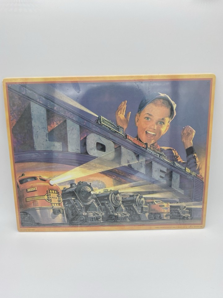 Lionel Trains 1952 Catalog Cover Tin Sign 14" x 11" Hallmark 1998 Sign
