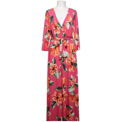 Bodyflirt Boutique, Wickelkleid, Größe: 40/42, Pink/Orange/Grün #yrZ