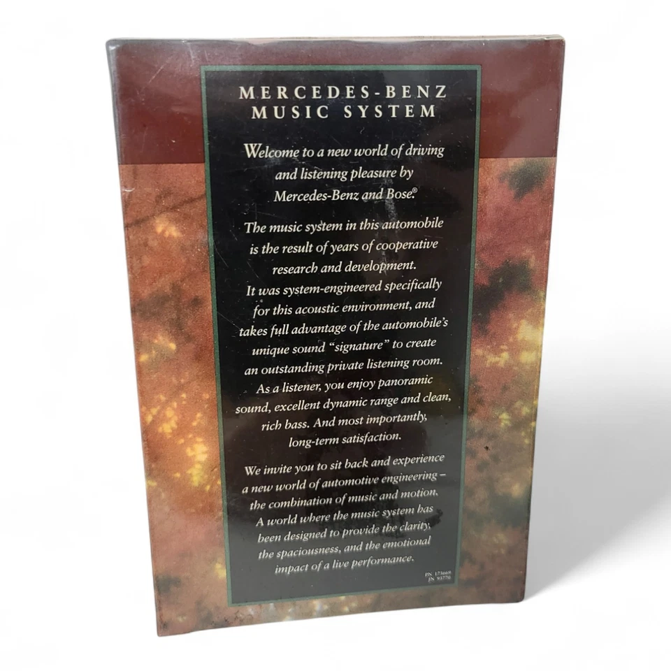 Vintage Bose  Mercedes Benz  Music System Demonstration Cassette HTF Sealed NOS - Image 2 of 4