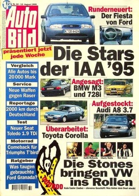 3) Auto Bild 32/1995 - TVR Chimaera mit 228PS im T - Tips für Ford Granada Gebra