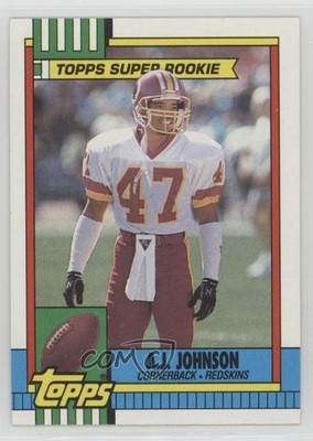 1990 Topps AJ Johnson #124 g2l